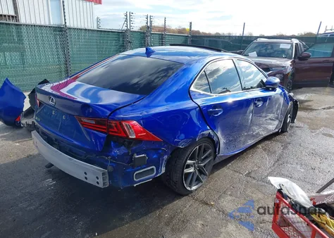 2016 Lexus Is 200T из США, поврежденный, VIN JTHBA1D24G5034266